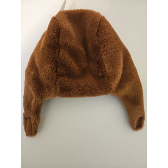 Old Navy Toddler Unisex Faux-Fur Trapper‎ Hat Size S Brown - Picture 5 of 6